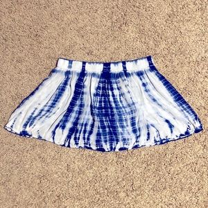 Tie Dye Mini Skirt